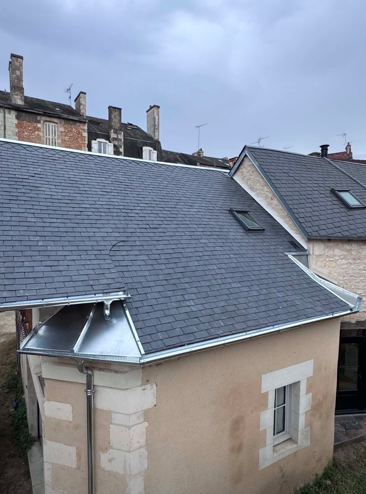 Toiture en ardoise